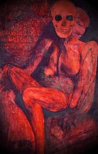 Artwork 129 by Scott Batty for the art of skinlessness
