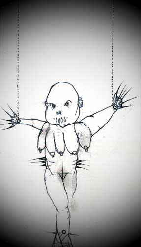Artwork 19 by Scott Batty for the art of skinlessness