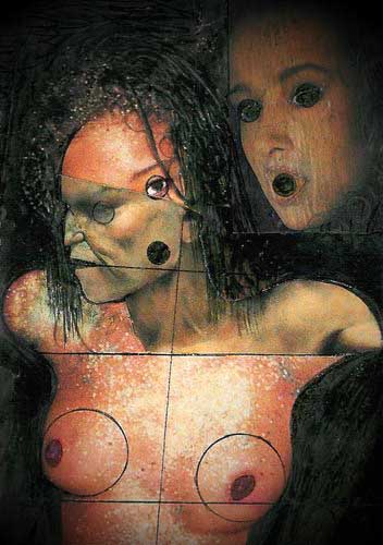 Artwork 203 by Scott Batty for the art of skinlessness
