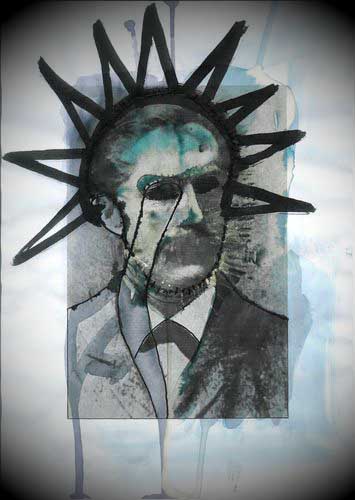 Artwork 222 by Scott Batty for the art of skinlessness