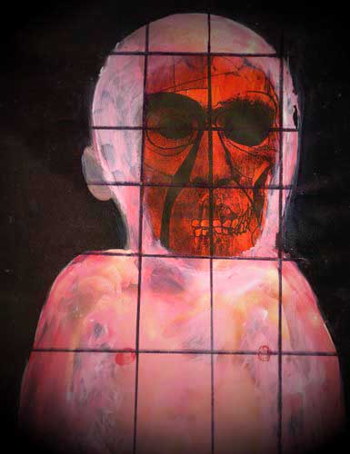 Artwork 45 by Scott Batty for the art of skinlessness